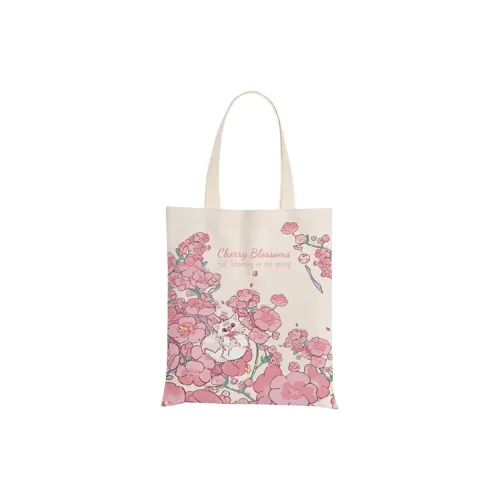 AOSONG Tech Cloth Shoulder Bag Large Size Medium Size Small Size Unisex Pink Bag