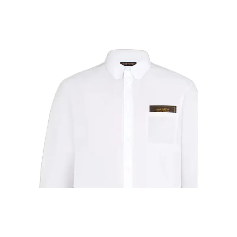 LOUIS VUITTON Regular Dna Poplin Shirt-7
