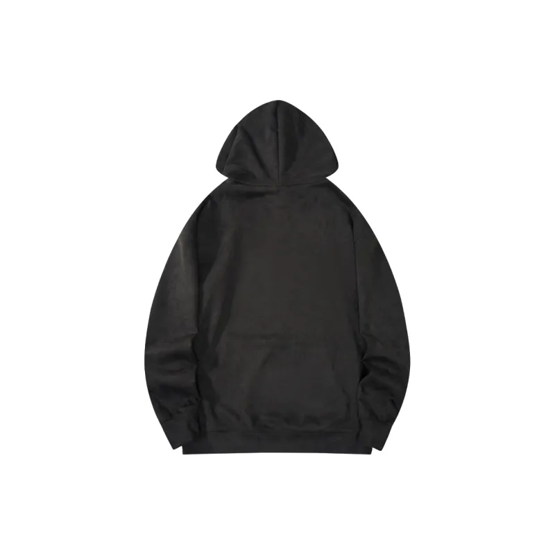 Suamoment Spring And Fall Loose Fit Casual Couple Trendy Hooded Unisex-1