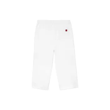 Lacoste X CLOT LACOSTE Collaboration Knitted Sweatpants Unisex White