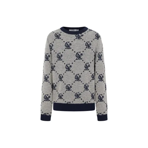 C'N'C Rhythm Party Series Sweaters Men Navy Blue