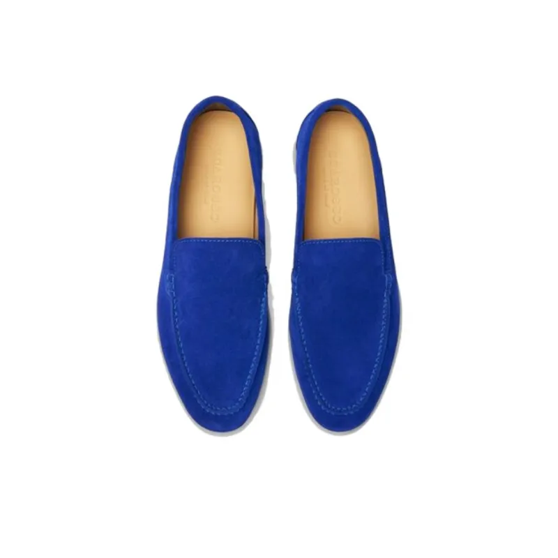 SCAROSSO Ludovica Suede Loafers Women's-2