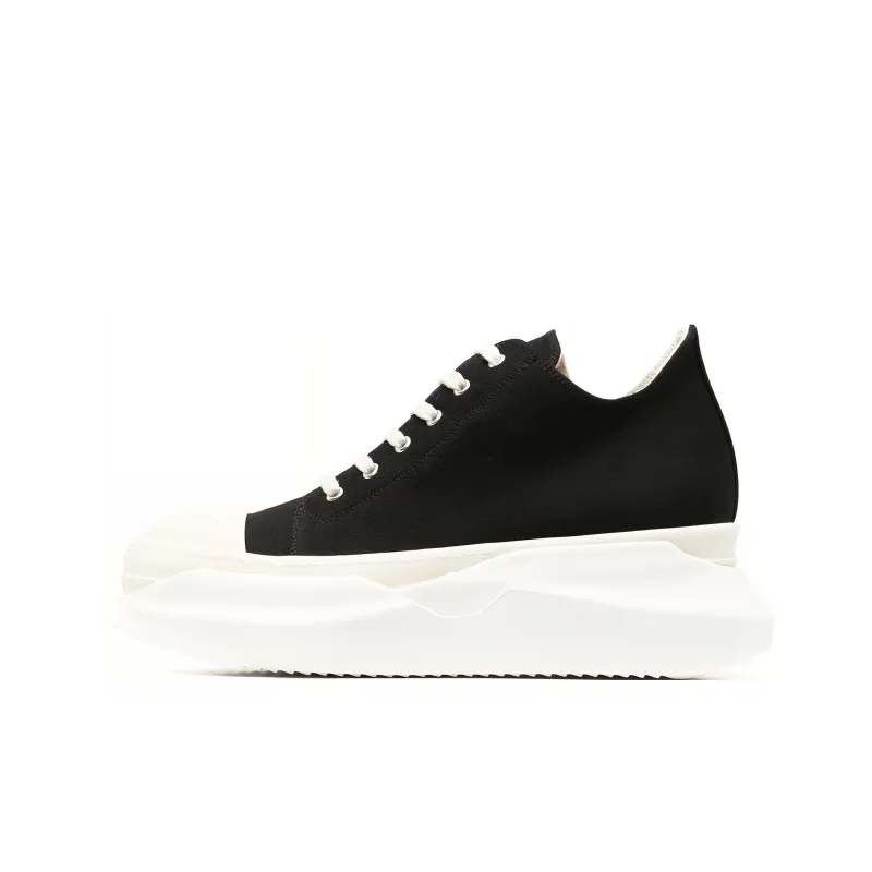 Rick Owens DRKSHDW Abstract Low Strobe Cotton Denim Black Milk-0