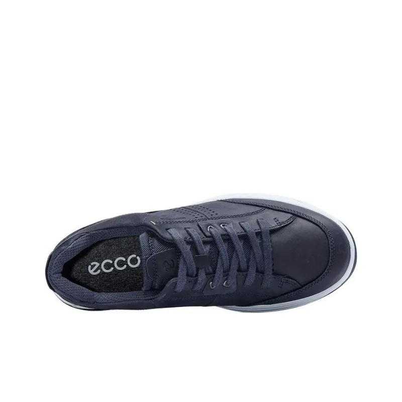 Ecco Low Top Casual Shoes Men's Marine Blue-6