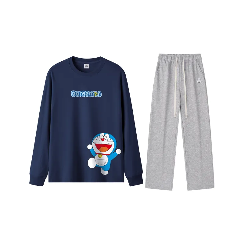 Doraemon Unisex Pajama Sets-12