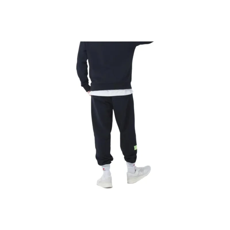 New Balance Knitted Sweatpants Men Black-4