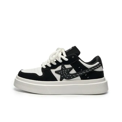 LAZY BONS Skateboard Shoes Unisex Low-Top