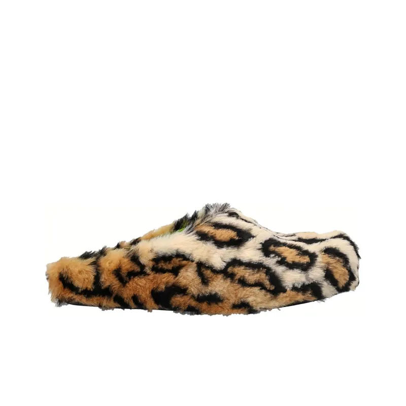 MARNI Fussbett Sabot 'Leopard'-1
