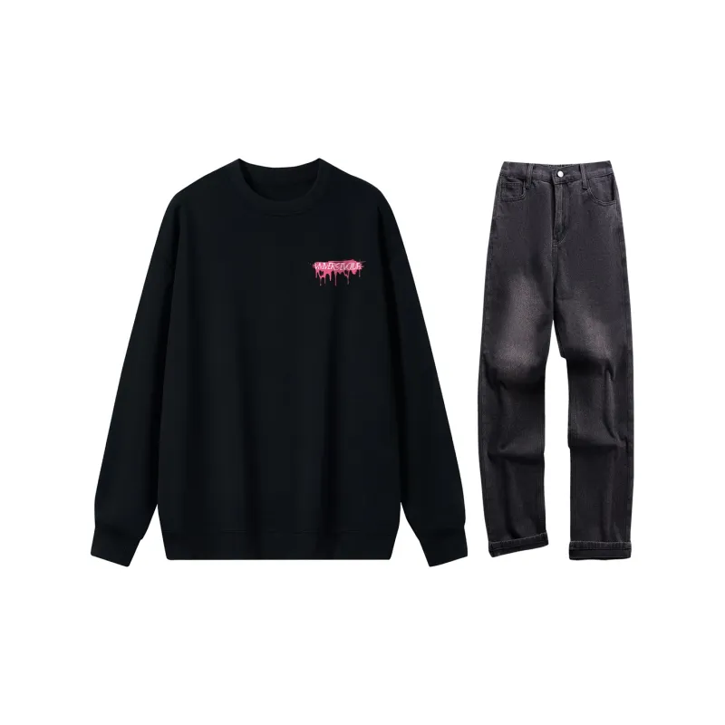 VniVerseVClub Sweatshirt Set Unisex-9