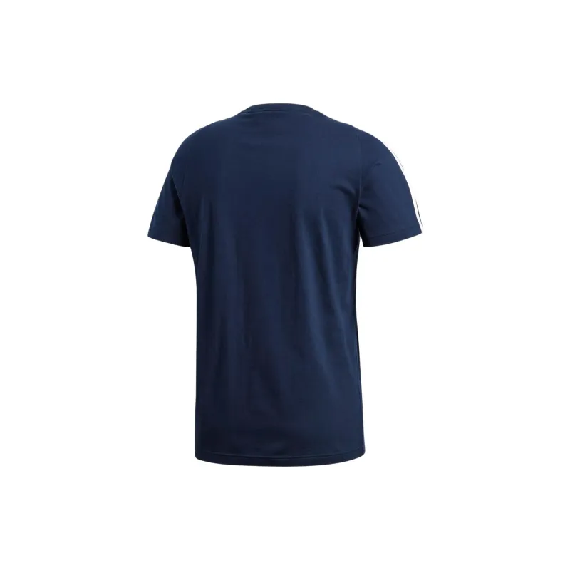 Adidas ESSENTIALS CLASSICS 3-STRIPES TEE T-Shirt Men's Marine Blue-1