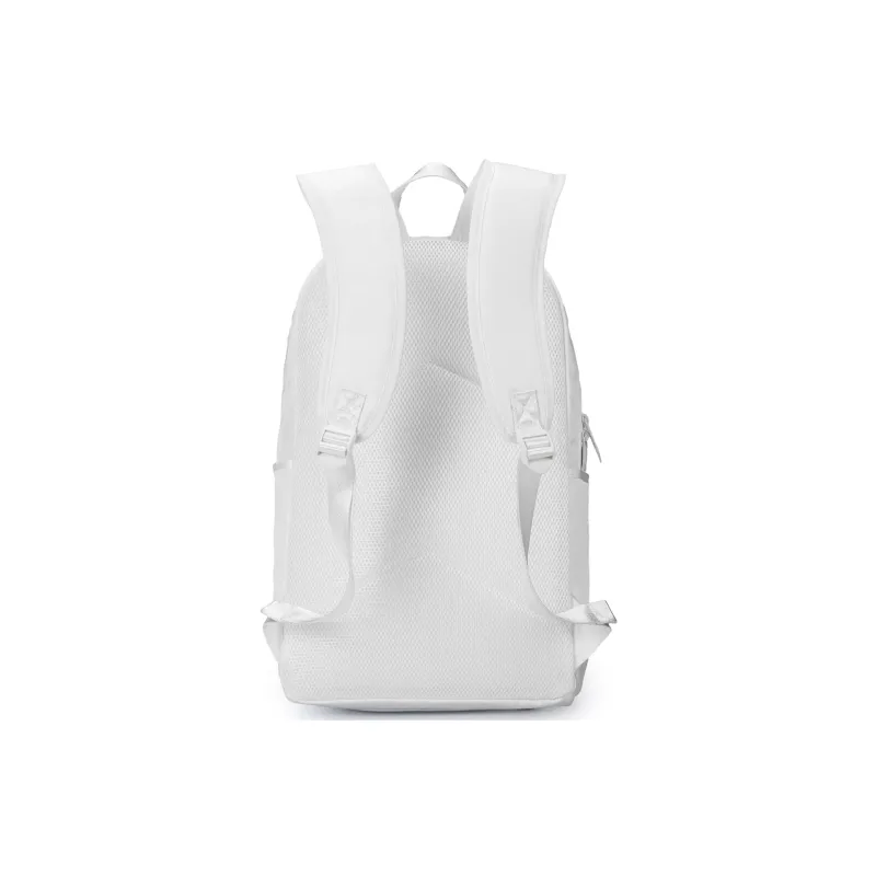 TURN UP Polyester Students Backpack Regular Unisex White-2