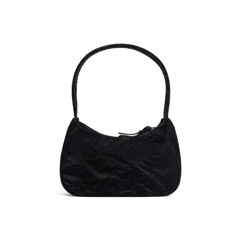 JACD PU Shoulder Bag Crossbody Bag Handbags Women's Black/White-4