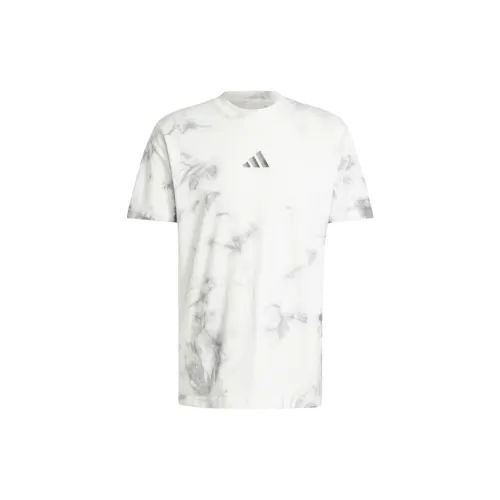 Adidas All Szn T-Shirts Men Gray Quad