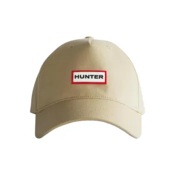 HUNTER Cotton Baseball Caps Unisex Khaki