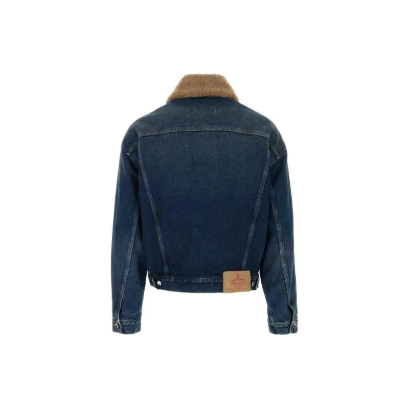 PRADA Padded Denim Jacket-1