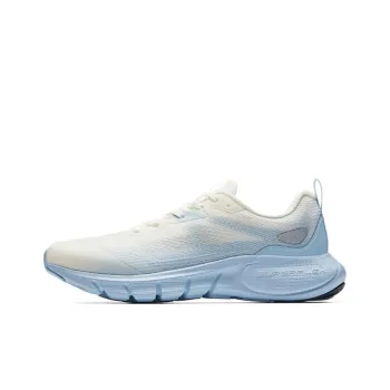 CHAOJIANTA Anti-Slip Wear-Resistant Low-Top Casual Running Shoes Men's White Blue