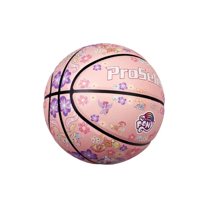 ProSelect x XIAOMABAOLI PU Basketball Cherry Blossom Pink Size 7 Ball Training-2