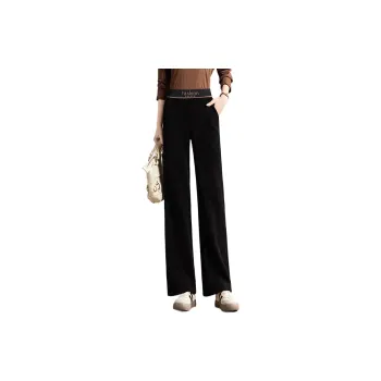 She Enjoys Casual Pants Women's Black