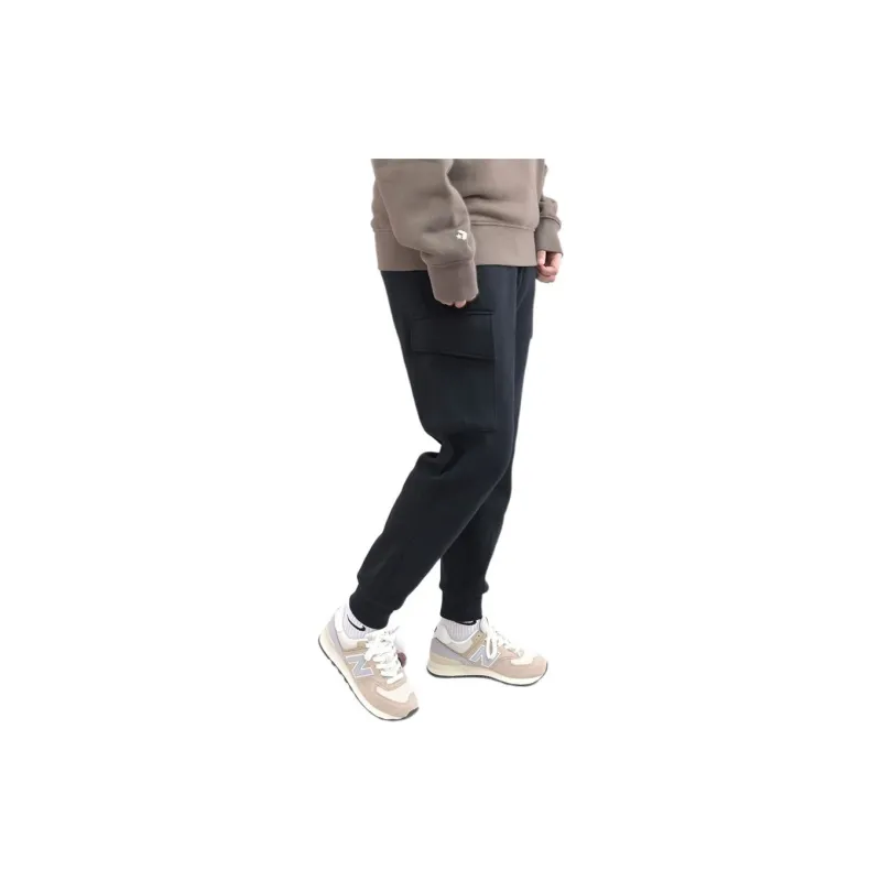 New Balance Sports And Leisure Knitted Sports Pants Men's Black-3