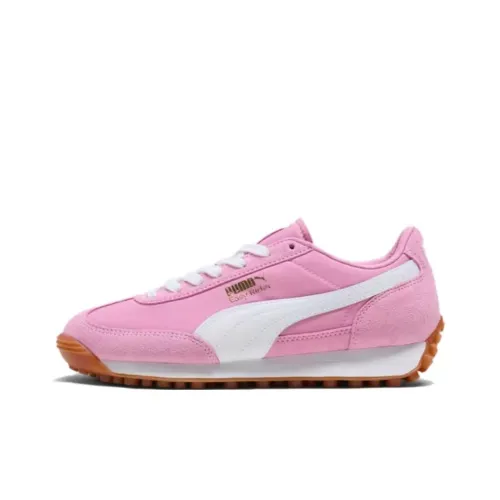 PUMA Easy Rider Casual Shoes Women's Low-Top White-Gold Pink