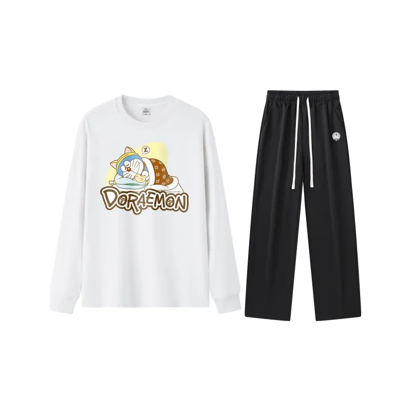 Doraemon/a Unisex Pajama Sets-2