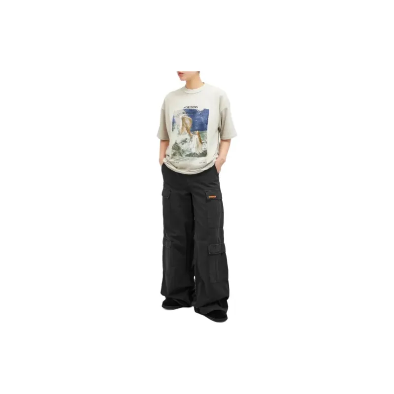 REPRESENT T Shirts Men White-3