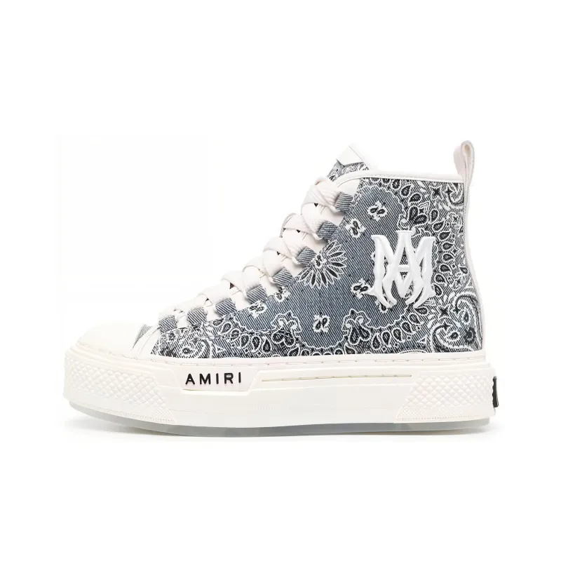 AMIRI Women's Court High 'Bandana - Baby Blue'-0