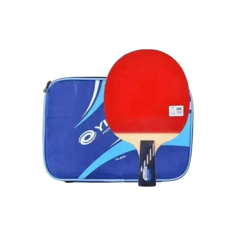 YINHE Ping Pong Paddles Unisex All Wood With Carbon Fiber Red Black-7