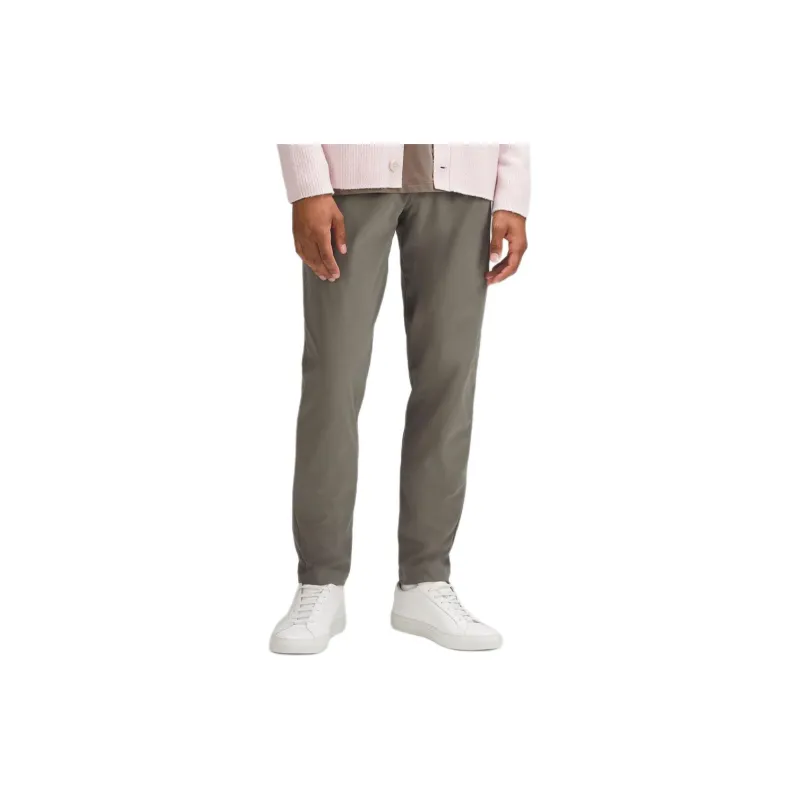 Lululemon ABC Casual Pants 34' Men's Green Gray-3