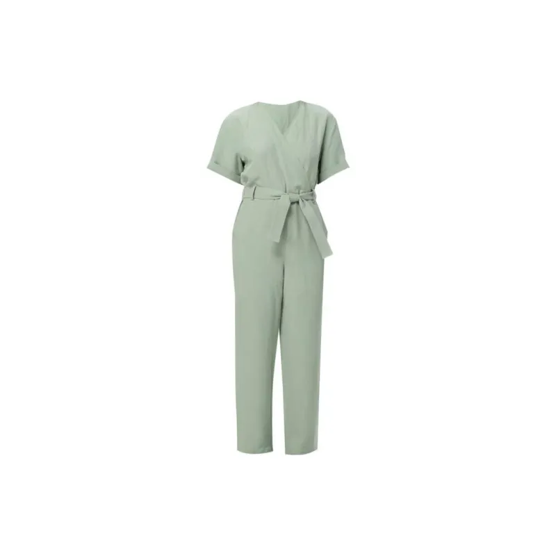 WOOLRICH V-Neck Wrap Jumpsuit-6
