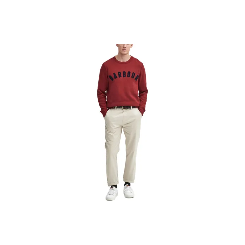 BARBOUR Sweatshirt Men's High Altitude Red-1