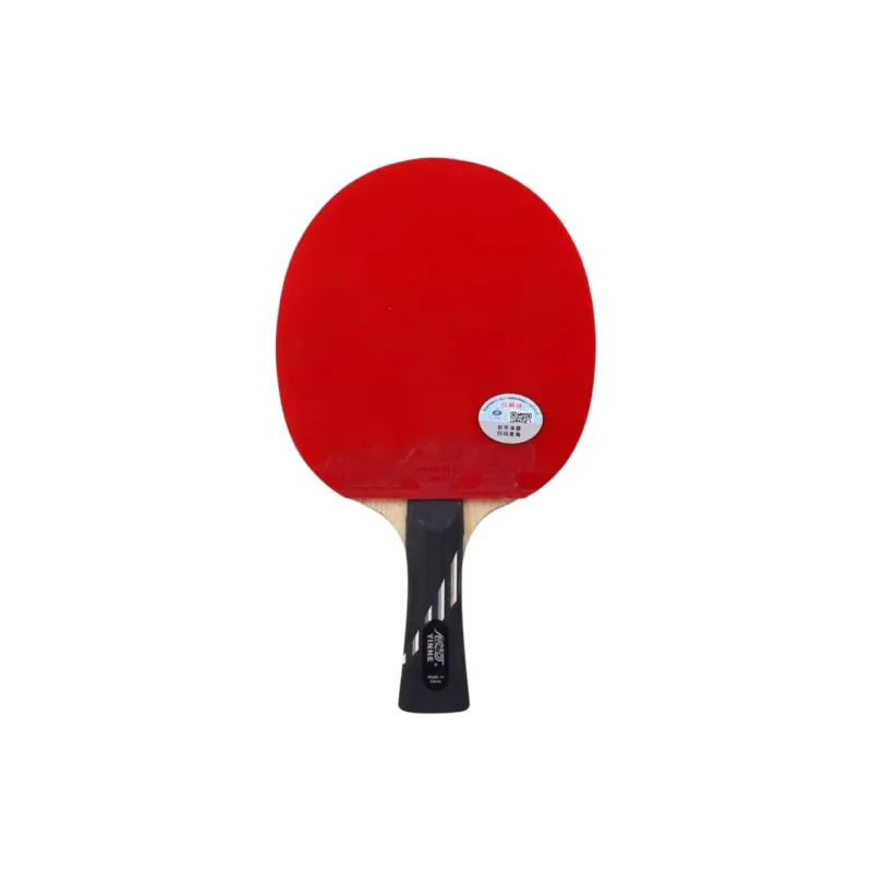 YINHE Ping Pong Paddles Unisex All Wood With Carbon Fiber Red Black-4