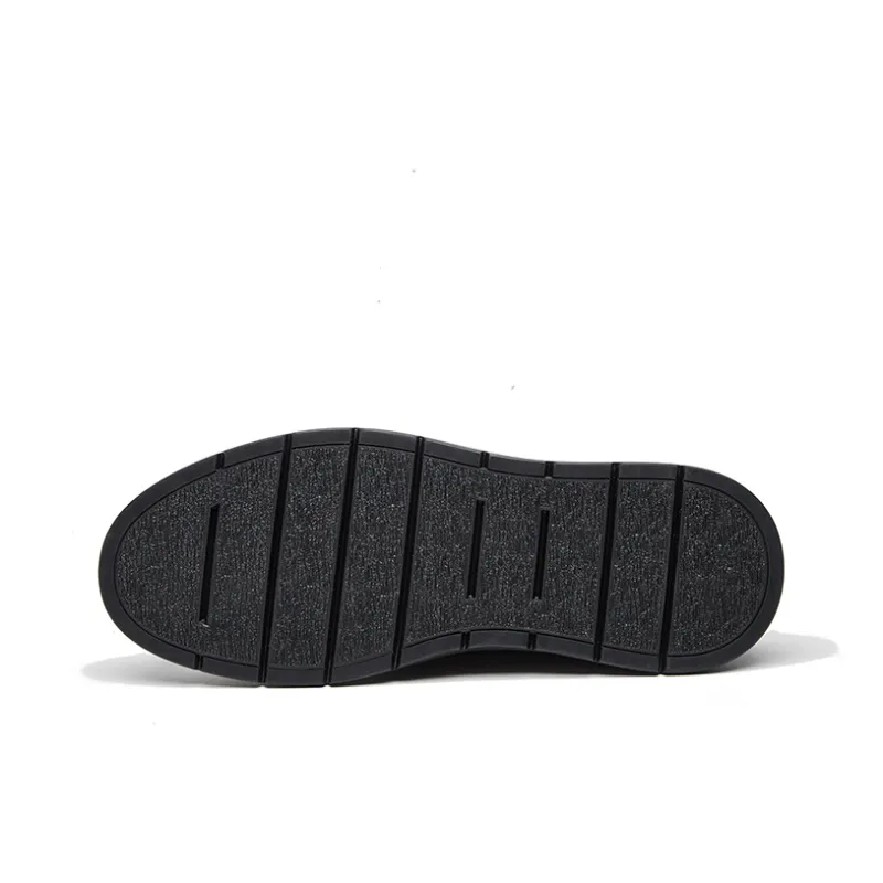 Hautton Jeans Dress Shoes Men's Black-13