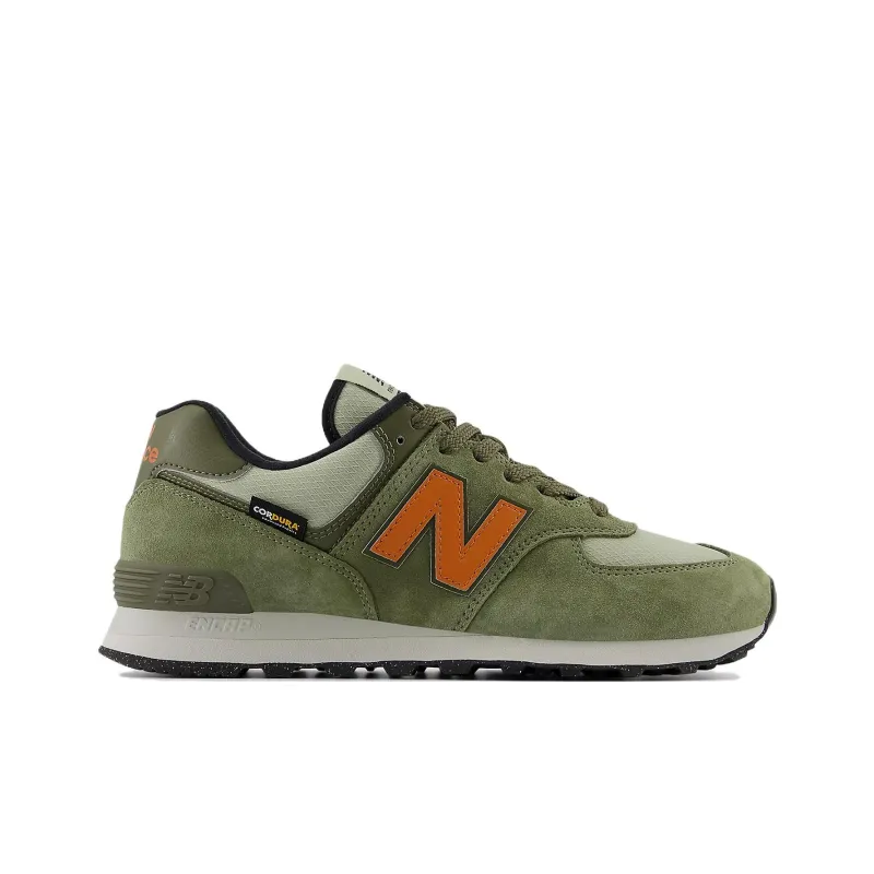 New Balance 574 Cordura Dark Olivine-1