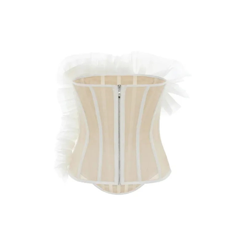 MOUNT ROZIER Strapless Top Women's White-1