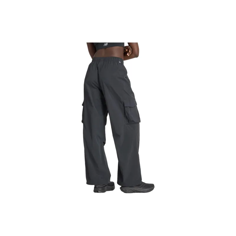 New Balance Nylon Cargo Pant Cargo Pants Women's Black-1