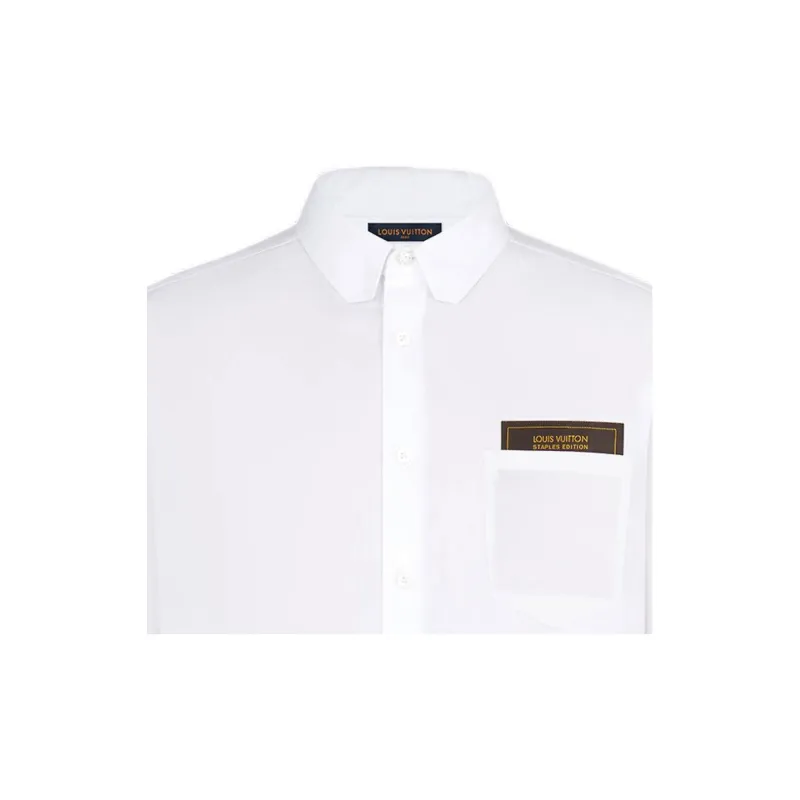 LOUIS VUITTON Regular Dna Poplin Shirt-8