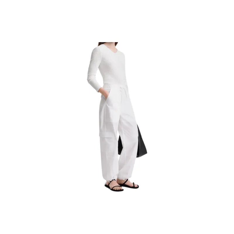 TOTEME Cargo Pants Women's White-1
