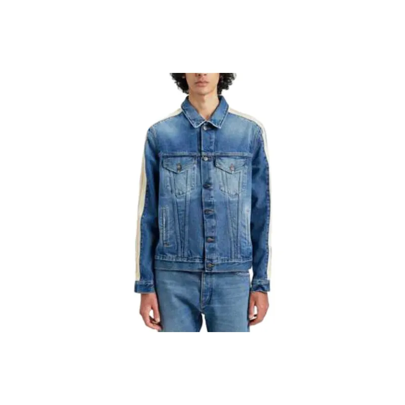 PALM ANGELS Denim Track Jacket-6