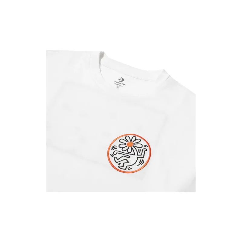 Converse Converse X Keith Haring SS21 T Shirt Men's White-5