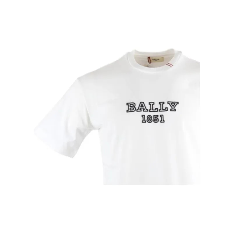 BALLY T Shirts Men White-5
