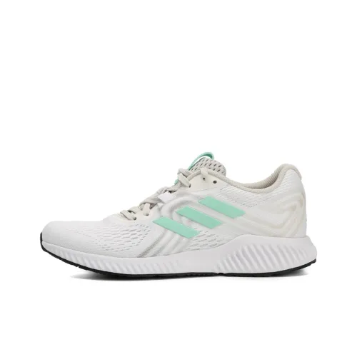 Adidas Aerobounce 2 Anti Slip Wear Resistant Low Top Casual Running Shoes Women's White