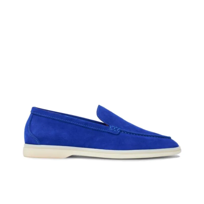 SCAROSSO Ludovica Suede Loafers Women's-1