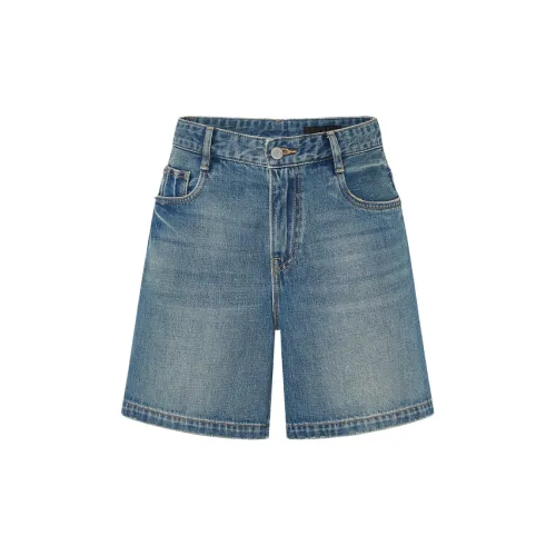 MO&CO Denim Shorts Women's Denim Blue