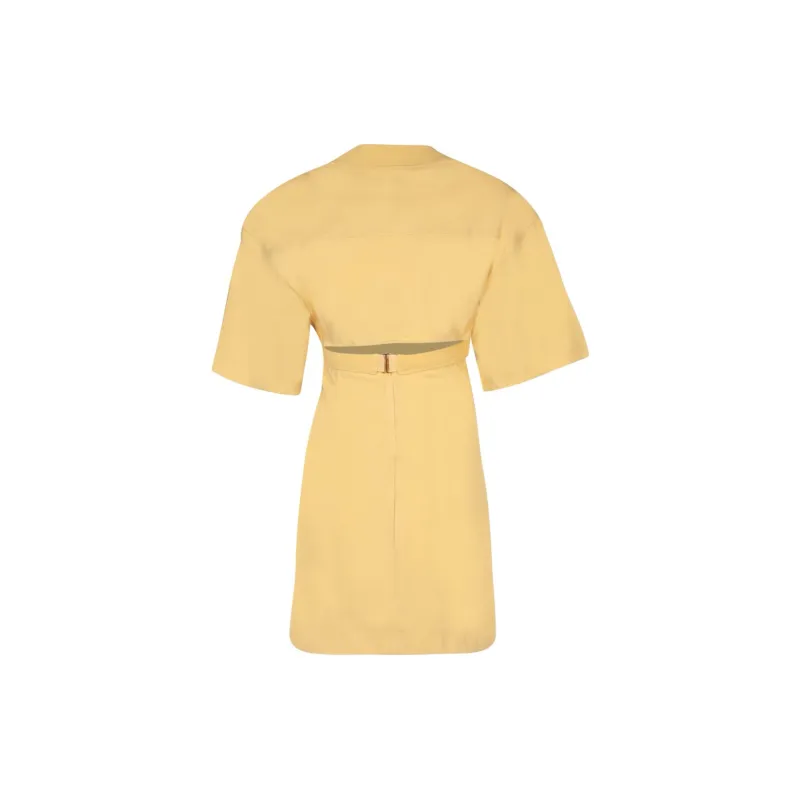 Jacquemus Twisted T-Shirt Mini Dress-1