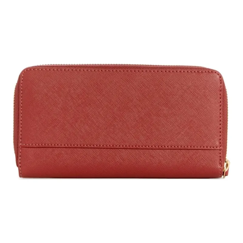 GUESS Artificial Leather Wallet Medium Size Women's Red-1