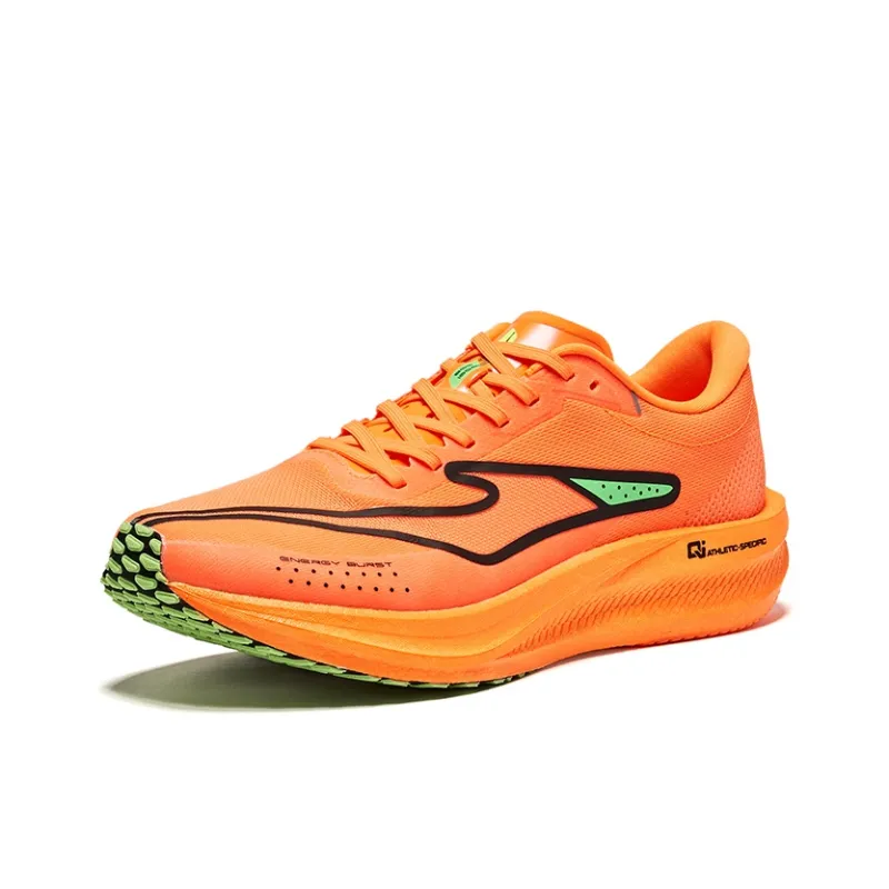 Erke Polar Wind 2.0 Cushioning Rebound Low Top Running Shoes Men's Persimmon Persimmon Ruyi Color Scheme-2