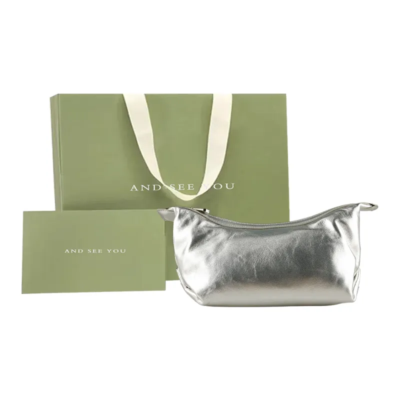 ANDSEEYOU Sheepskin Crossbody Bag Women's Black/Silver-1
