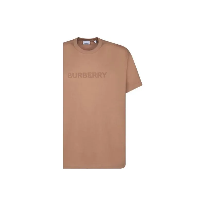 Burberry Logo Printed Crewneck T Shirt-7