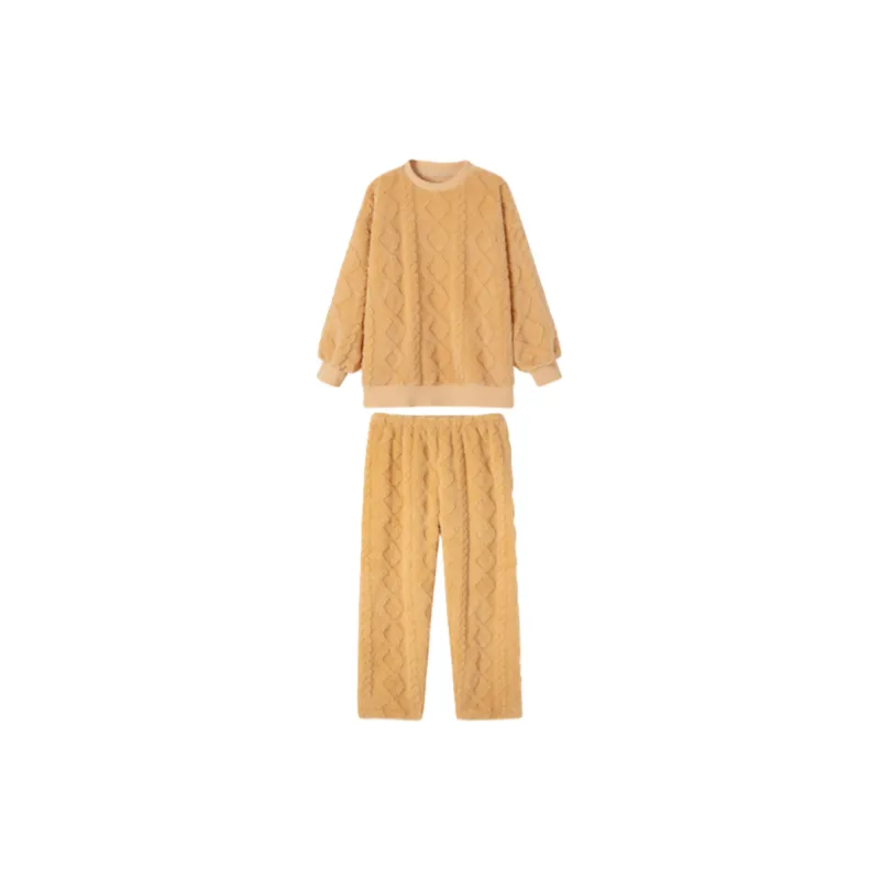 Vine Color Women's Pajama Sets-2